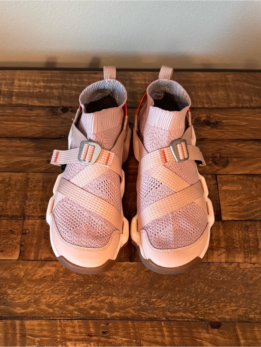 Chaco Z/Ronin Women's Pink Athletic Slip-On Sneakers - Picture 3 of 12